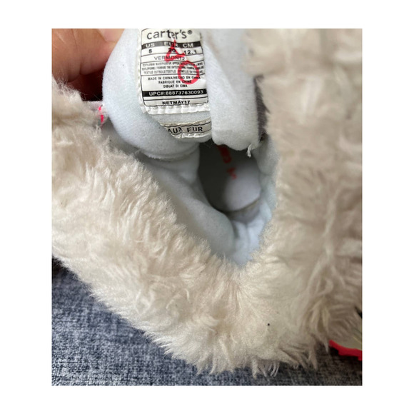 Carters Little Girls Toddler Size 5 Winter Snow Boots Duck Boots - Picture 12 of 13